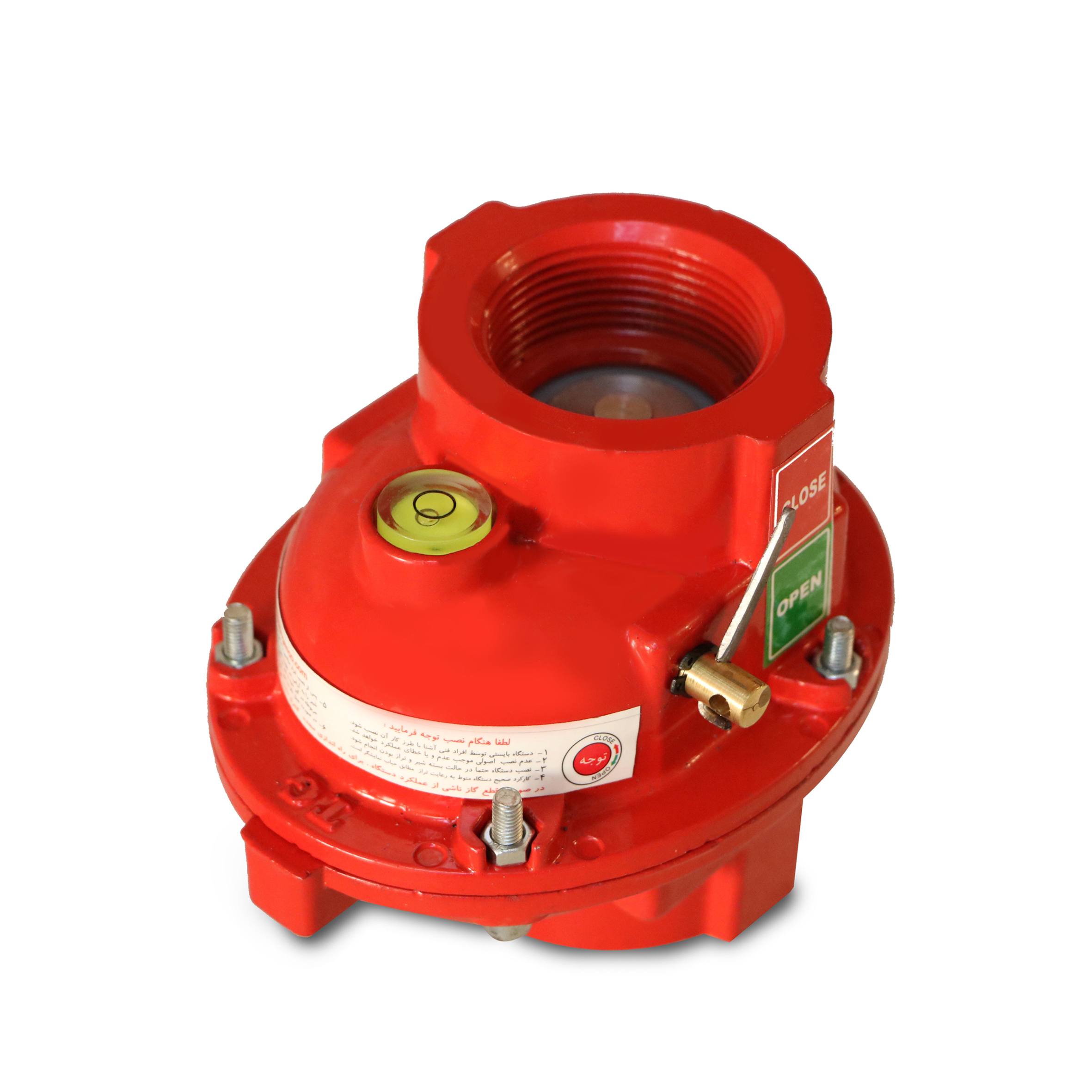 شیر حساس به زلزله 1 اینچ