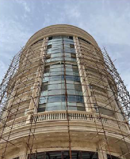 ساختمان اداری-تجاری-مسکونی عامریه کاشان